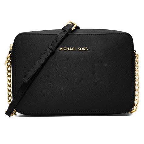 michael kors black jet set cross body bag|Michael Kors crossbody bag sale.